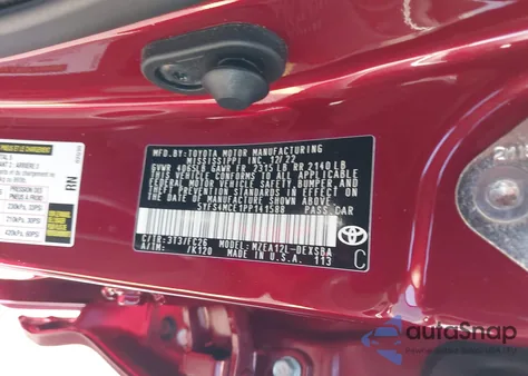 2023 Toyota Corolla Se z USA, uszkodzony, nr VIN 5YFS4MCE1PP141588